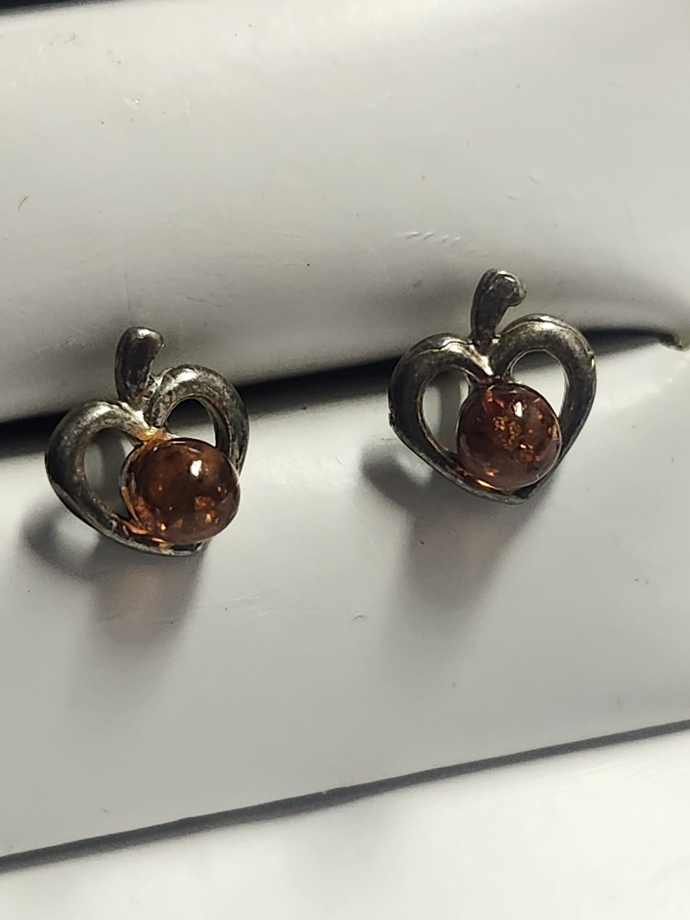 Sterling Silver Stud Earrings 925
